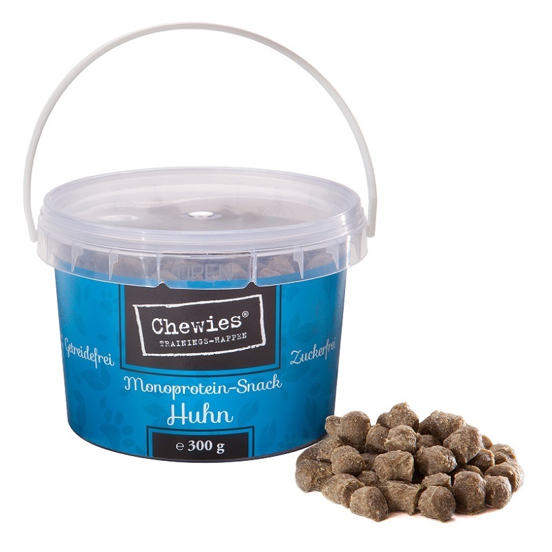 Chewies Snacks Chewies Trainings-Happen Monoprotein-Snack 300g Huhn