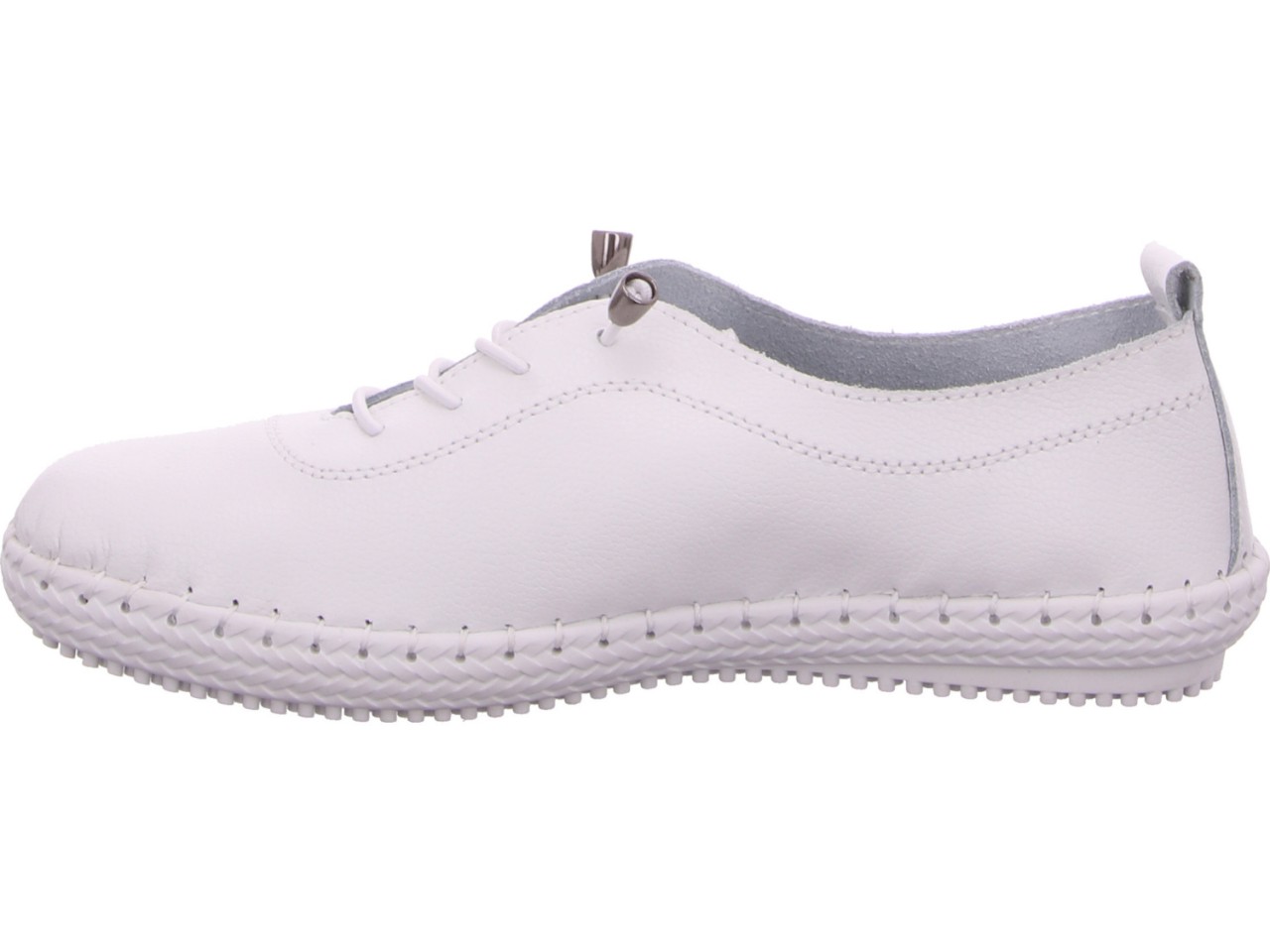 DIVERSE Sportliche Slipper weiss