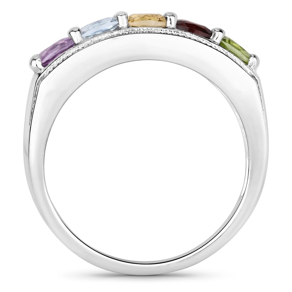 Rafaela Donata Bague Argent sterling Améthyste en Argent Bague