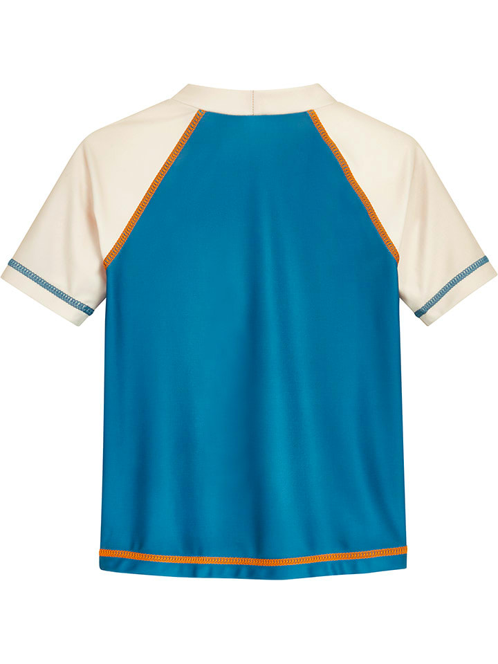 Playshoes Badeshirt in Blau/ Creme günstig kaufen