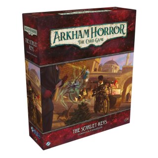 Arkham Horror: Das Kartenspiel – Die scharlachroten Schlüssel (Kampagnen-Erweiterung) (DE)