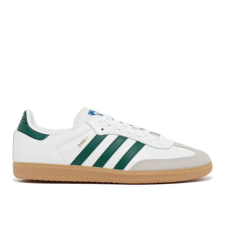 adidas Originals Samba OG ftwr white/collegiate green/gum 3