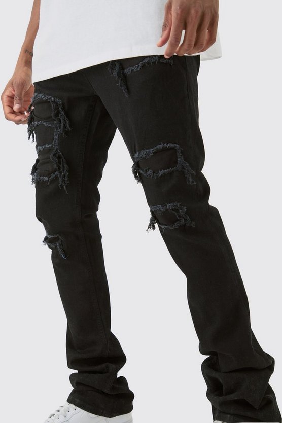 Tall zerrissene Skinny Jeans