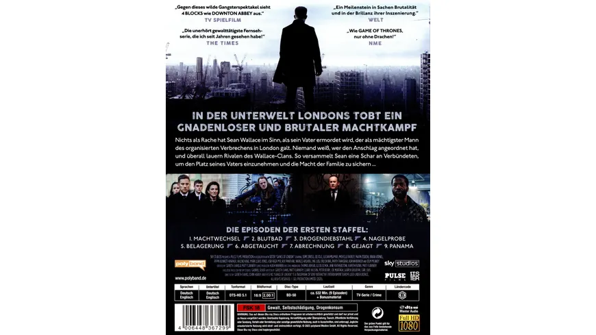 Gangs of London - Staffel 1  [3 BRs]
