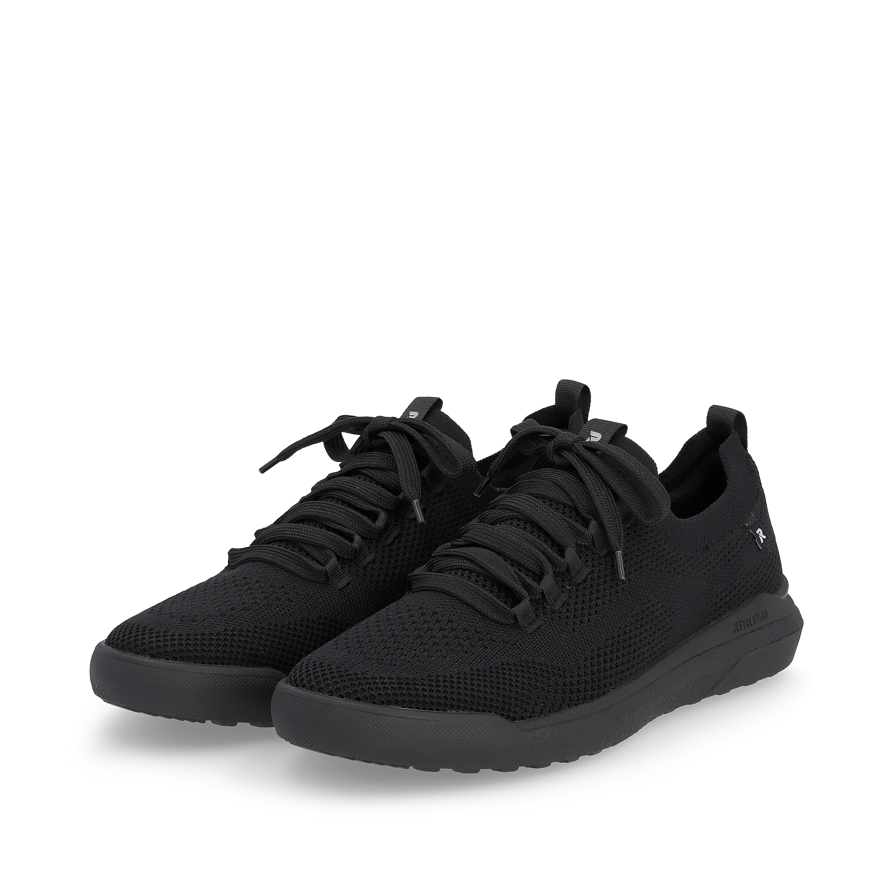 Rieker Herren Slipper deep black