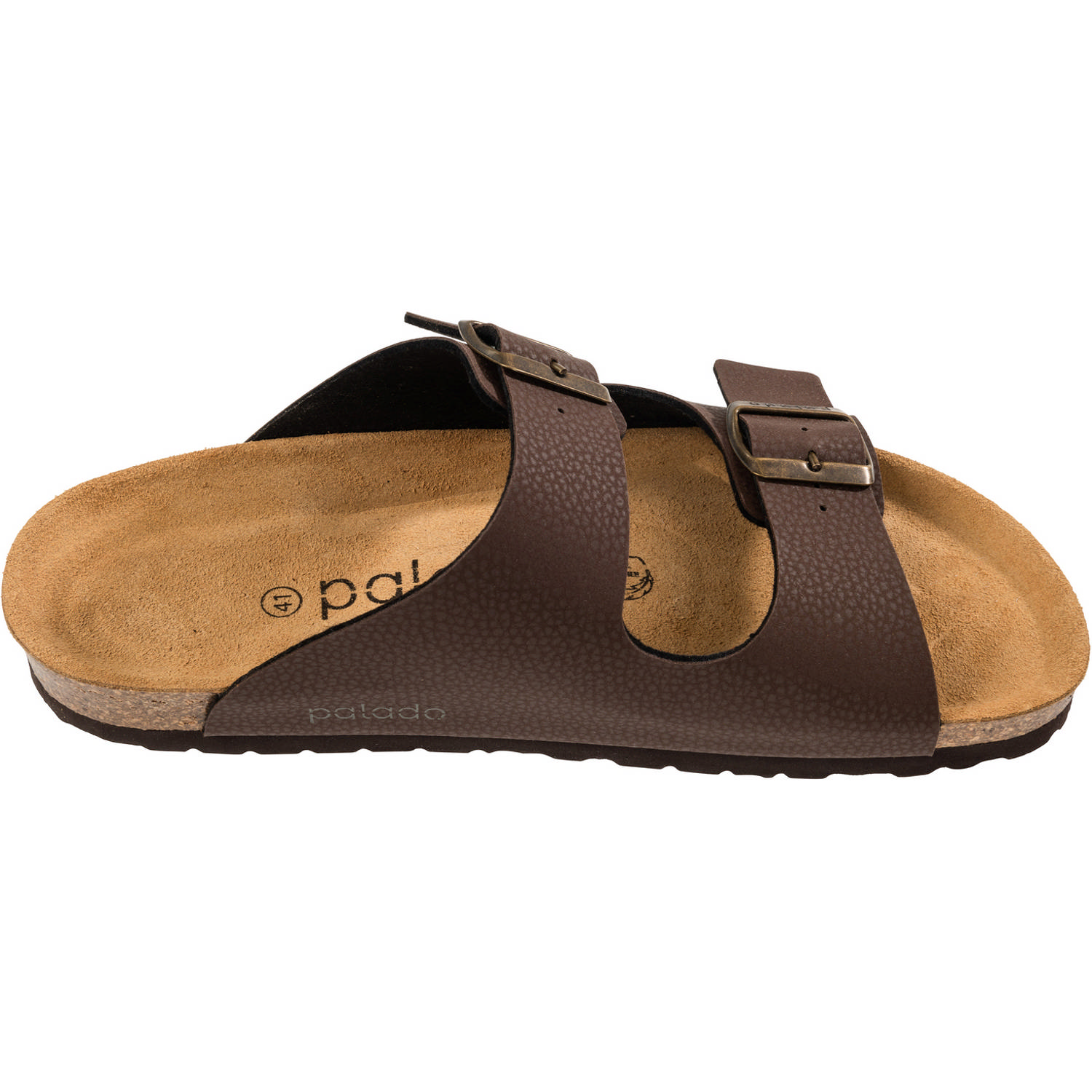 Palado Korfu Herren, Pantoletten, Herren, Braun Print 2