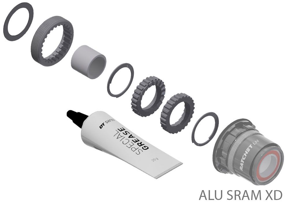 DT Swiss Upgrade-Kit Ratchet LN 18z für Freilaufkörper kaufen | Bike-Discount