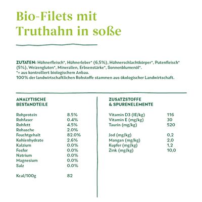 Yarrah Bio Filets in Soße 14 x 85 g