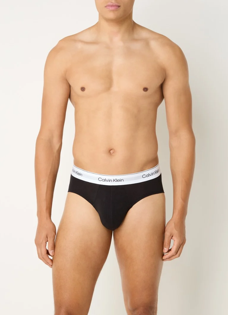 Calvin Klein Briefs with logo band in 3-pack
