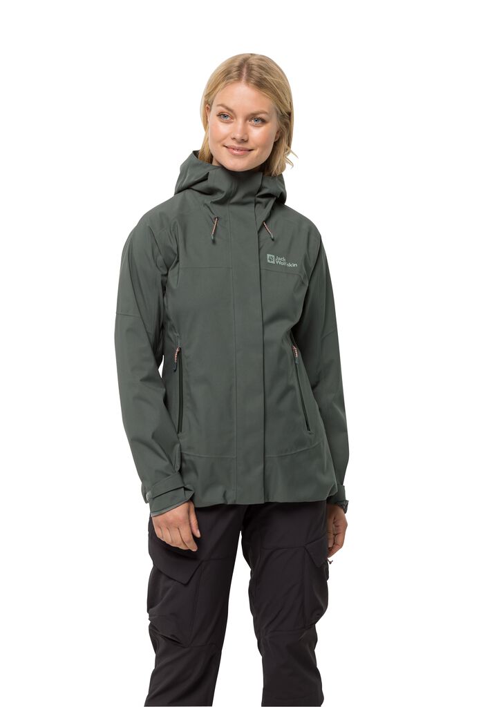 KAMMWEG 2L JKT W Trekking-Regenjacke Damen