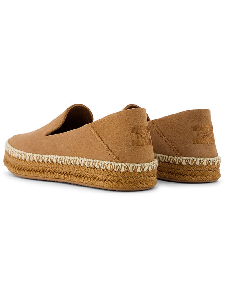 TOMS Espadrilles in Hellbraun günstig kaufen