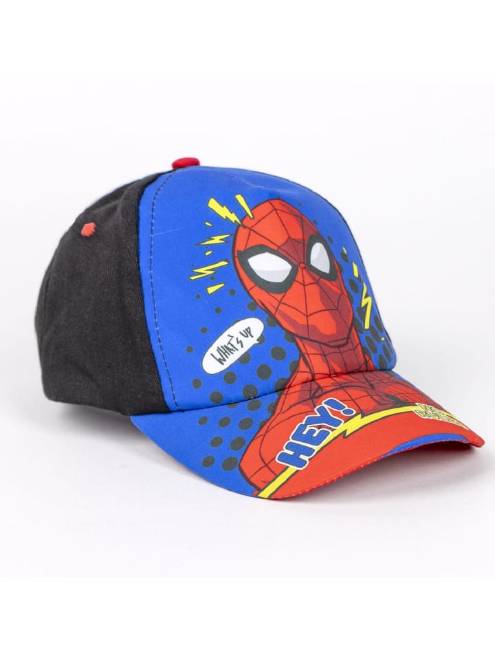 Spiderman Spiderman Kinder Accessoire-Set – Cap & Sonnenbrille für sonnige Tage in Blau günstig kaufen onesize