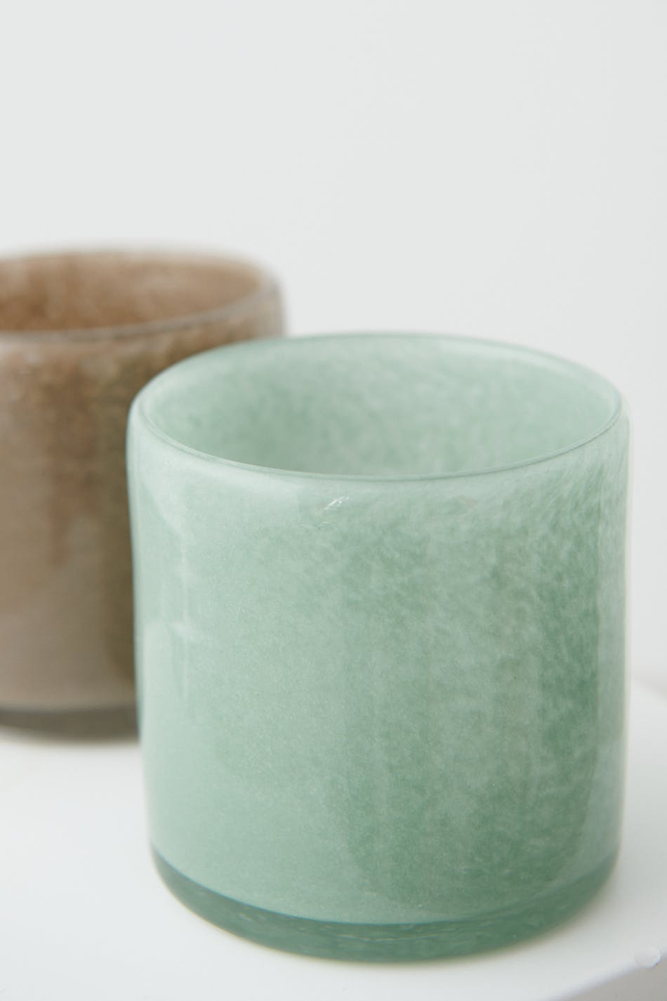 Glass s candle holder