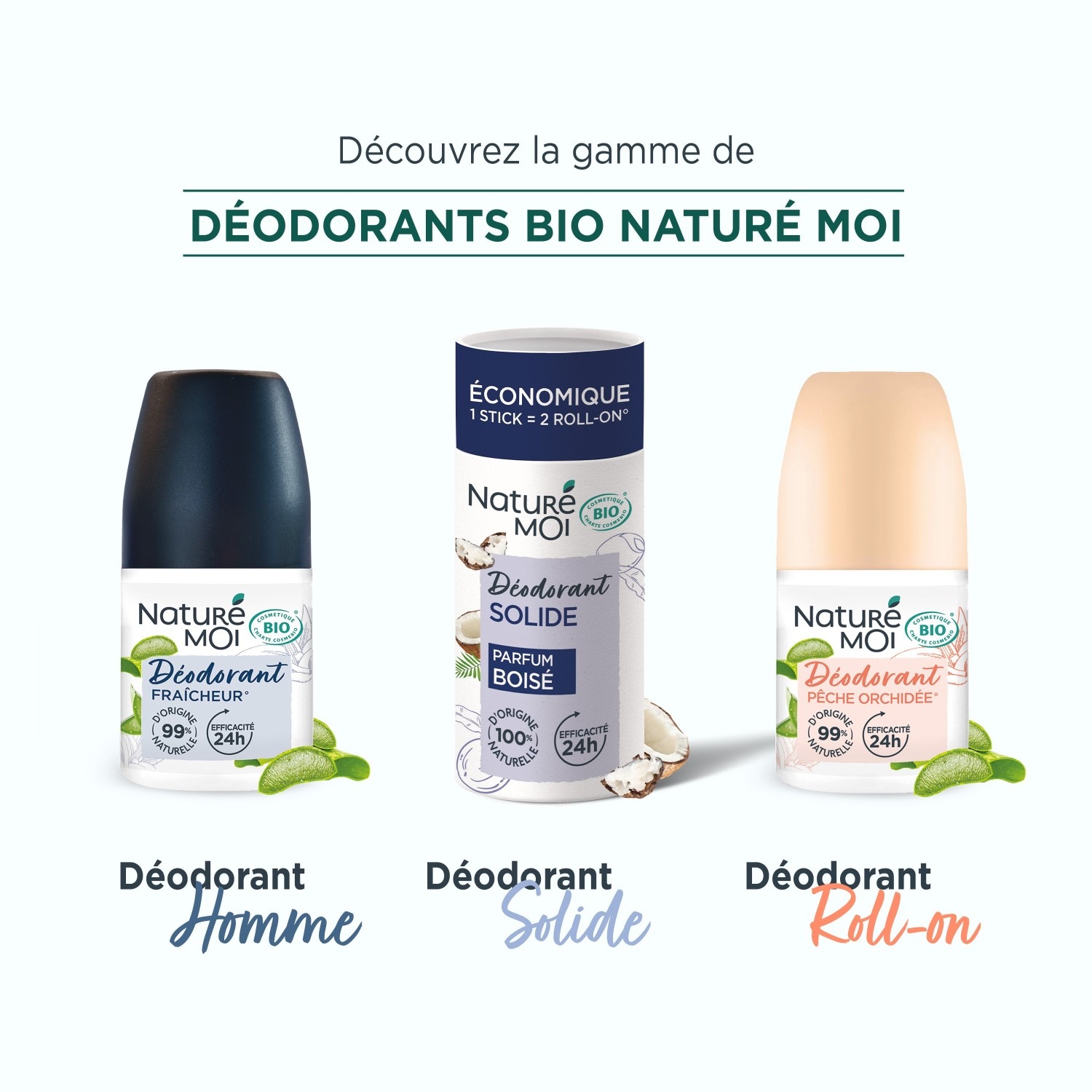 Moški deodorant Nature Moi Freshness