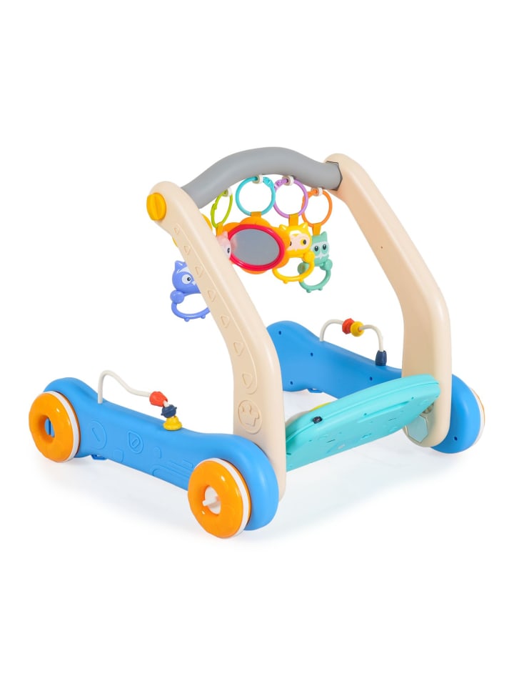 Moni Lauflernwagen 2in1 Piano HE0637 in blau günstig kaufen onesize