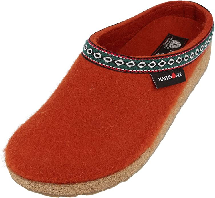 HAFLINGER Komfort Sandalen orange Franzl
