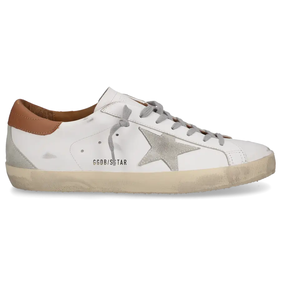 Golden Goose - Sneaker low SUPER-STAR Kalbsleder - weiß
