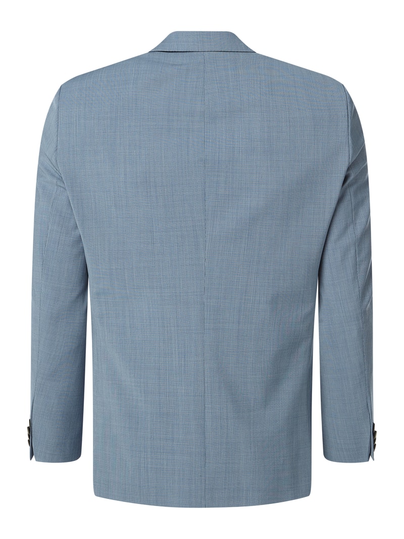 Regular Fit 2-Knopf-Sakko mit Schurwoll-Anteil Modell 'Grant' - 'Futureflex' in marineblau