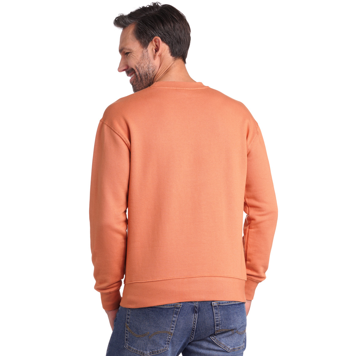 Herren Sweatshirt mit Rundhalsausschnitt