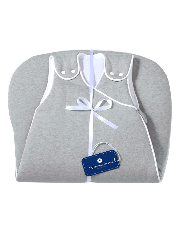 nordic coast company  Baby Schlafsack Grau günstig kaufen