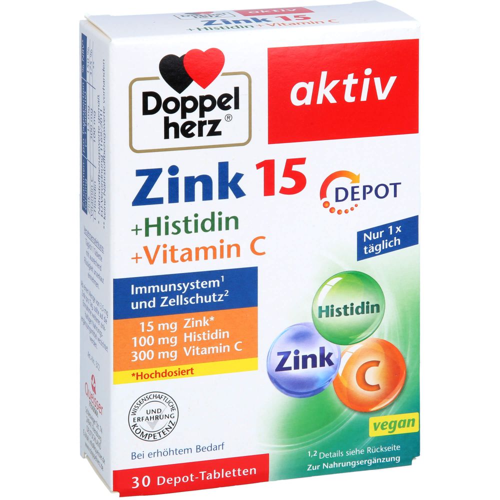 Zink+Histidin Depot Tabletten aktiv