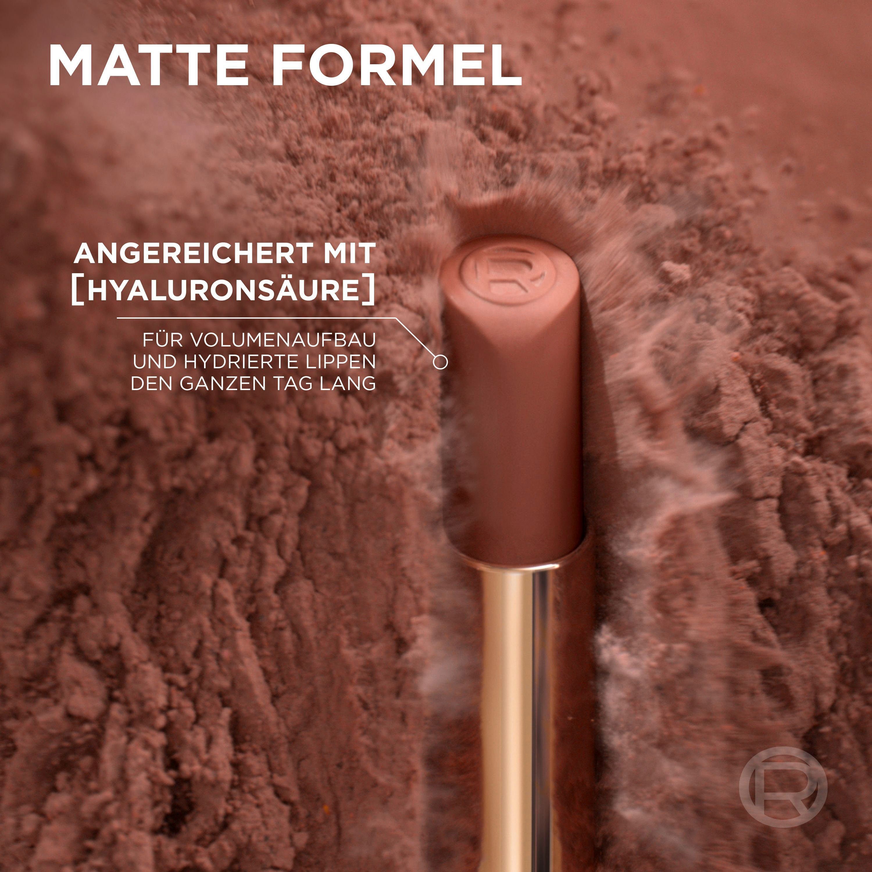 L'ORÉAL PARIS Lippenstift Color Riche Intense Volume Matte, mit Hyaluron