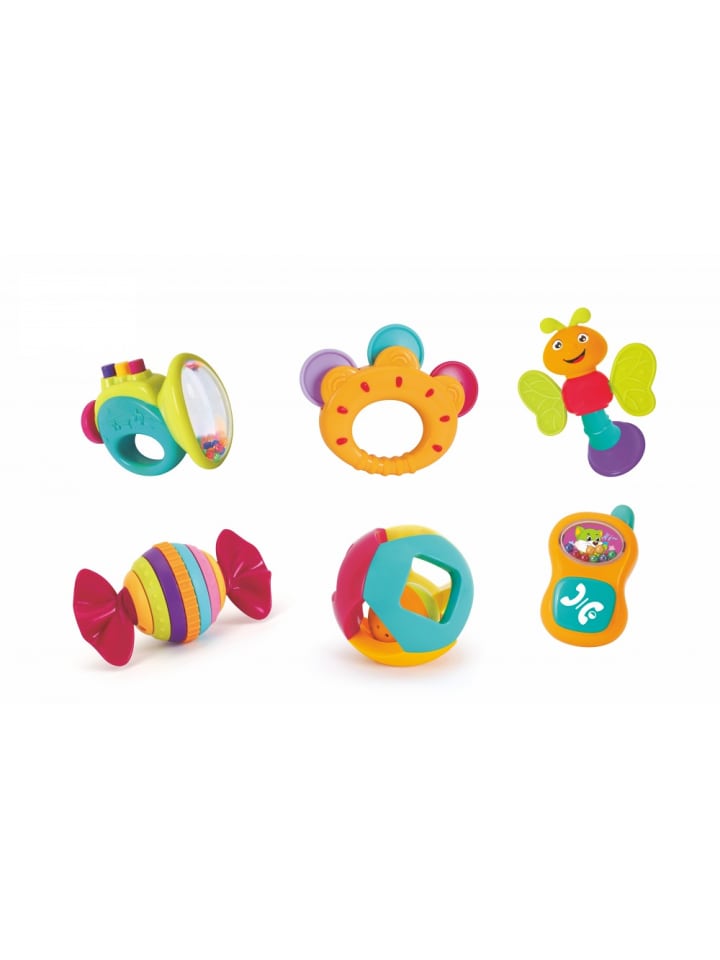 Moni Babyrassel-Set Rock 939A 6-tlg in bunt günstig kaufen onesize