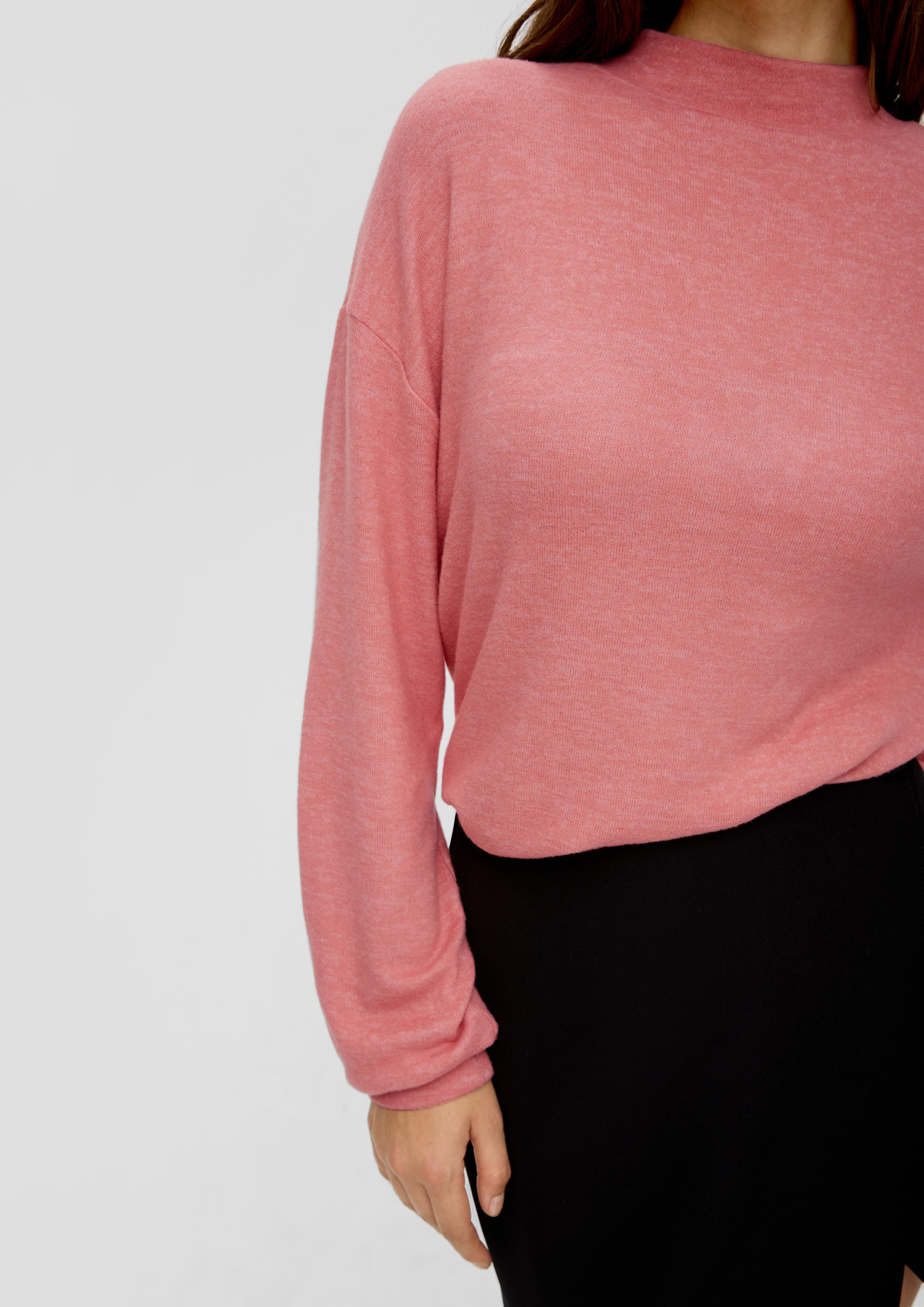 Aufgerautes Longsleeve aus Viskosestretch  2135412-20W0