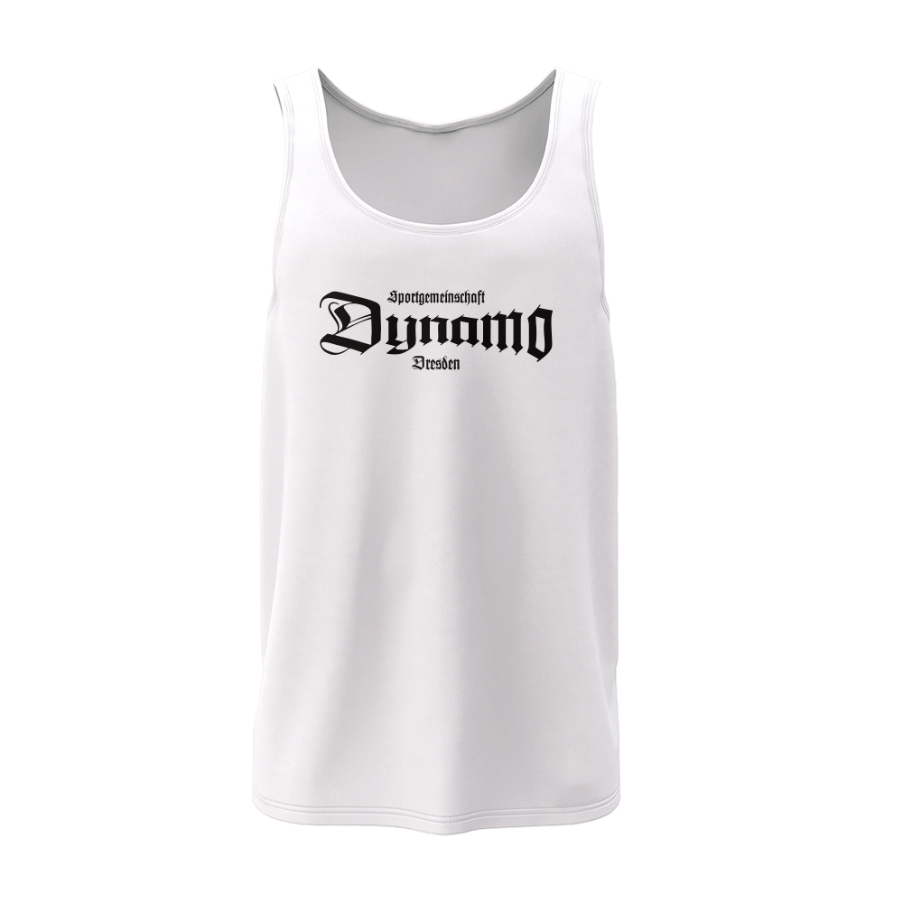 Herren Tank Top old school weiß