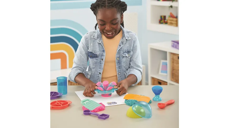 Kinetic Sand Ultimate Sandisfying Set mit 907 g Kinetic Sand und 10 Werkzeugen