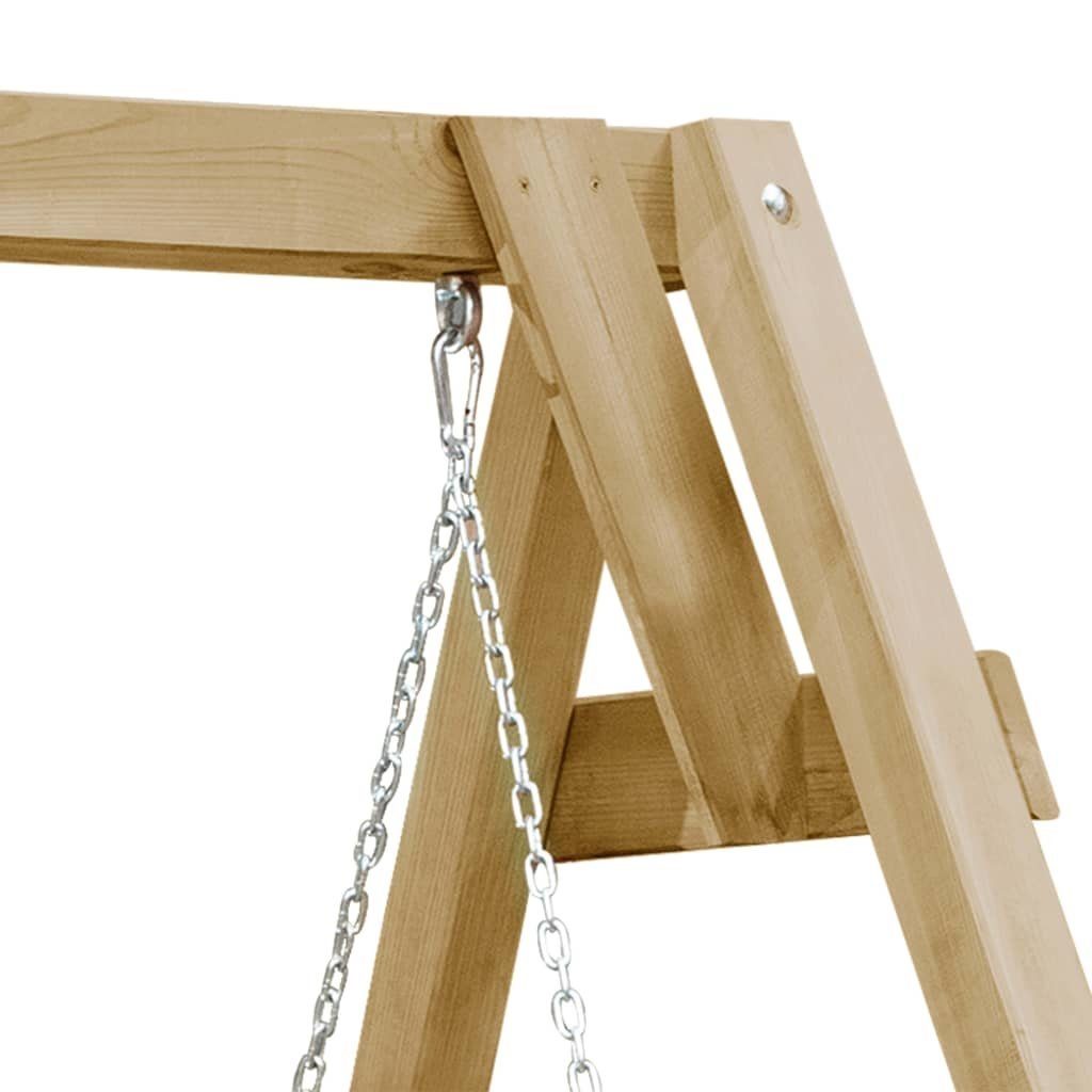 vidaXL Hollywoodschaukel Garten-Schaukelbank Imprägniertes Kiefernholz 205×150×157 cm, 1 tlg.