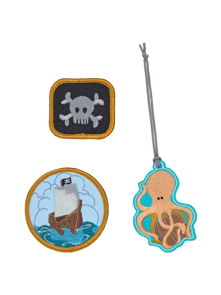 Lässig Zubehör School Patches Set - Anhänger/Patches (Flower) in Pirates günstig kaufen onesize