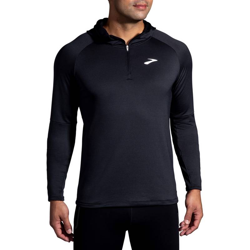 Brooks Notch Thermal Laufhoodie Herren