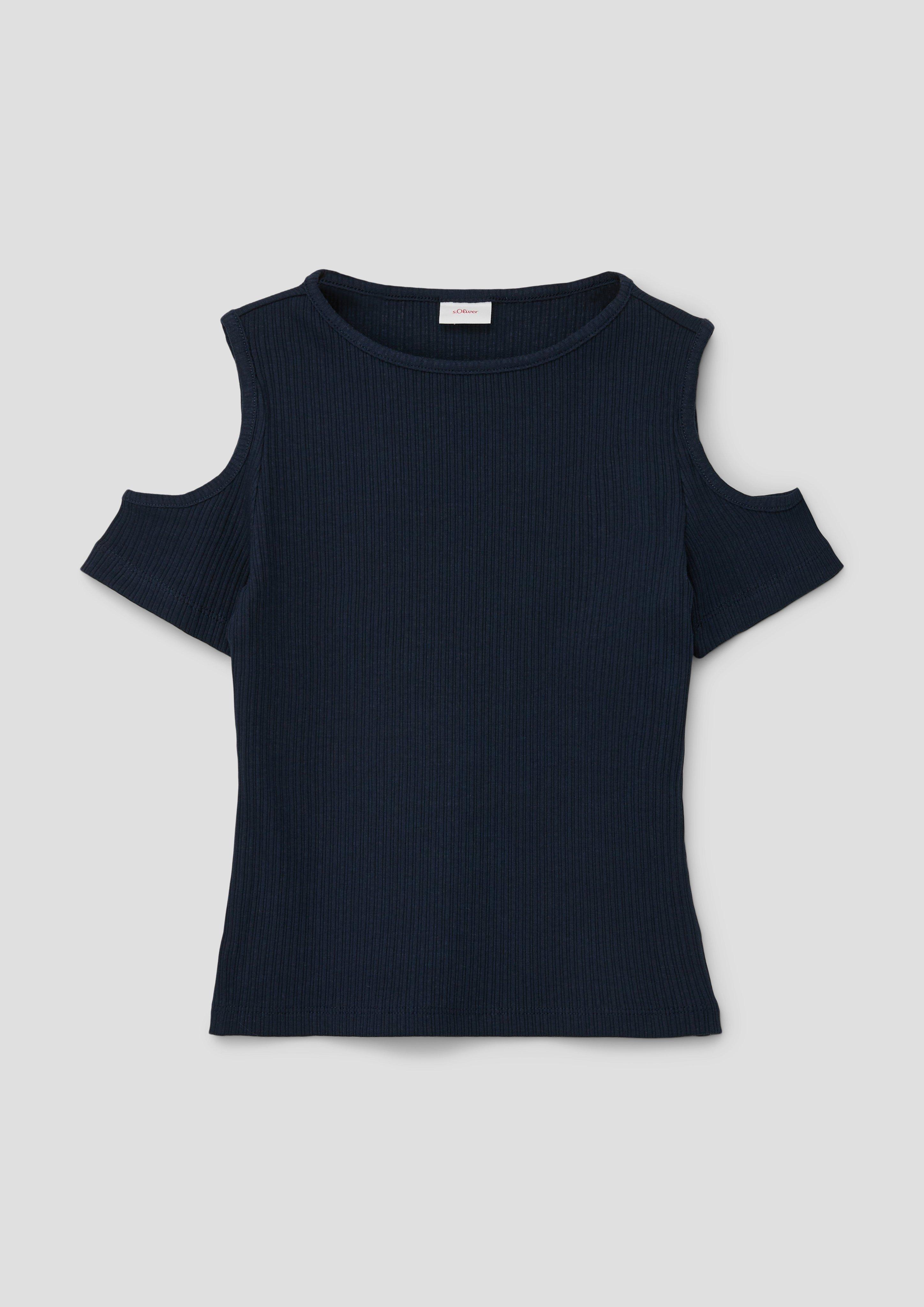 T-Shirt mit Cut-outs  2142436-5952