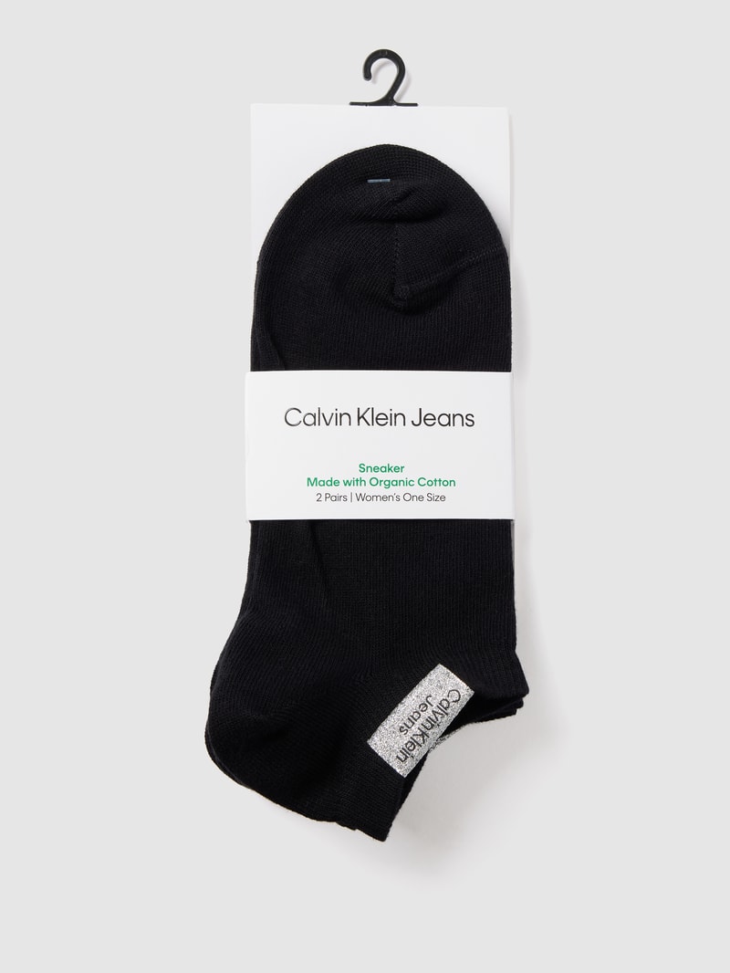 Sneakersocken mit Bio-Baumwoll-Anteil in black