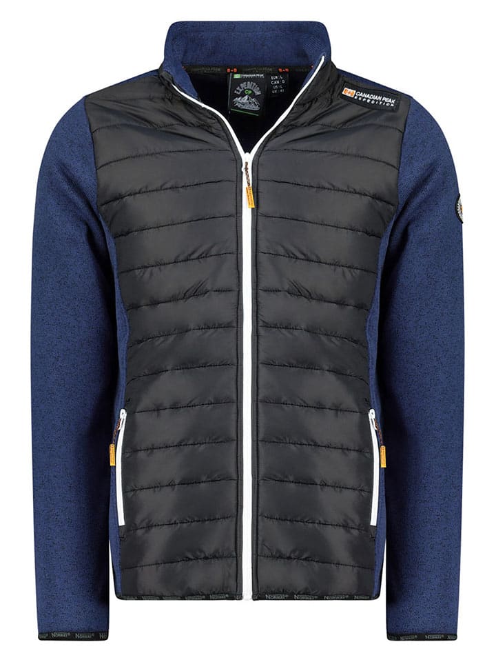 Canadian Peak Fleecejacke in Blau günstig kaufen
