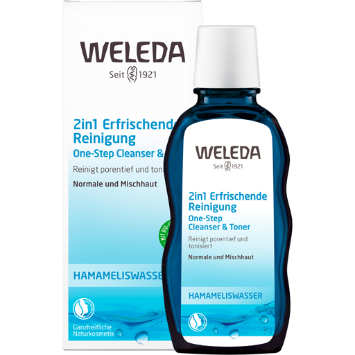 WELEDA 2in1 erfrischende Reinigung Milch  100 ml  Milch