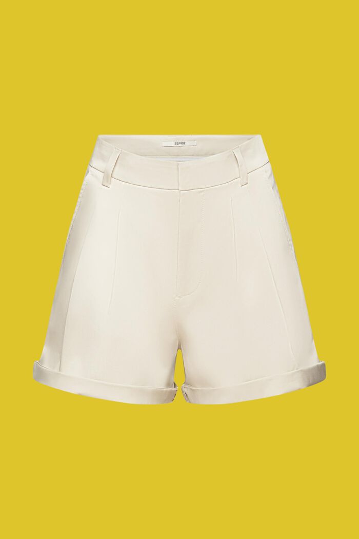 Satinshorts in Washed-Optik