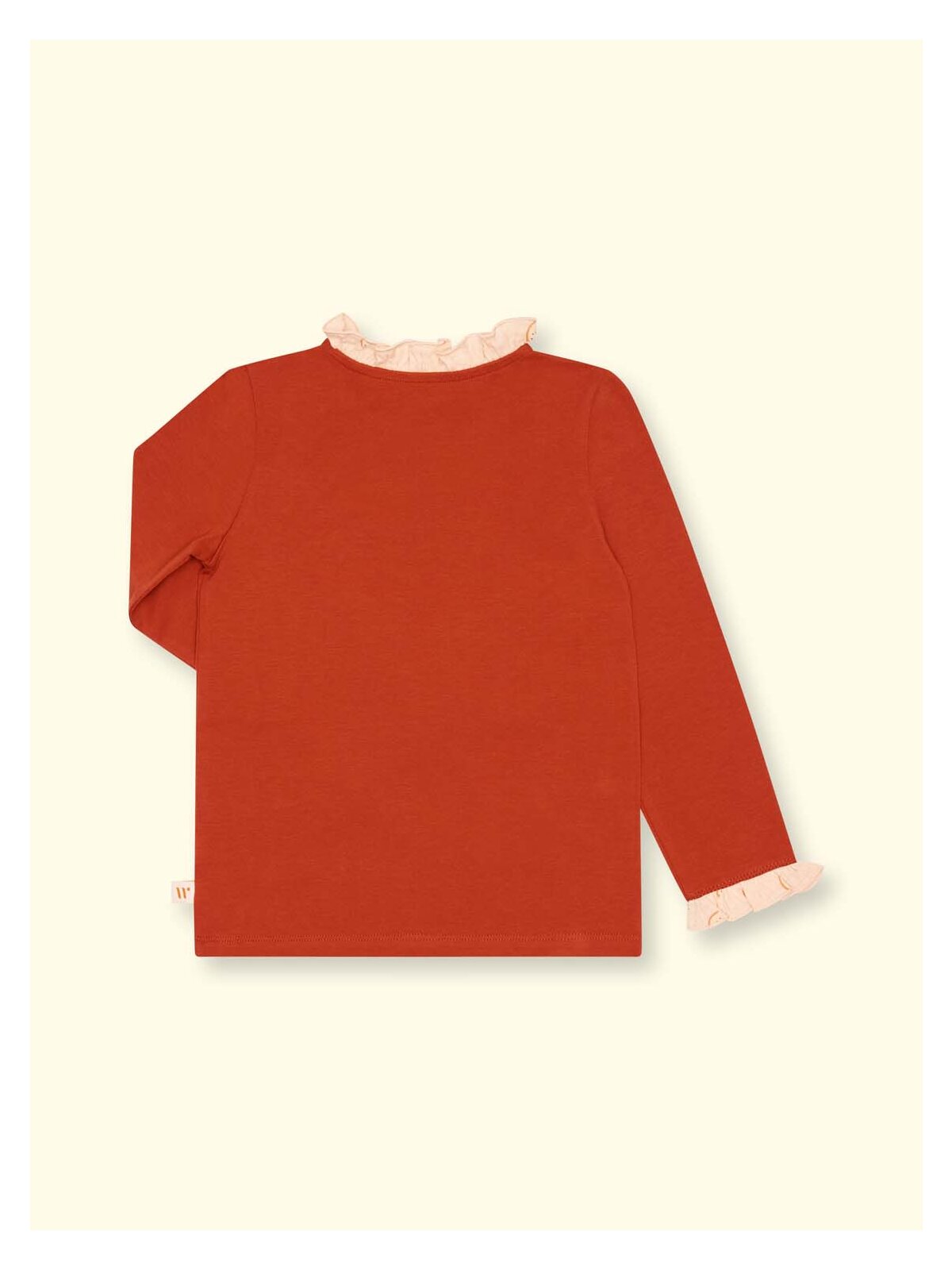 Wombly Fee Langarmshirt rot