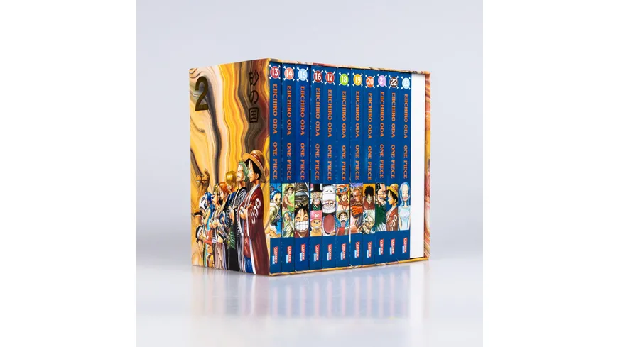 One Piece Sammelschuber 2: Alabasta (inklusive Band 13–23)