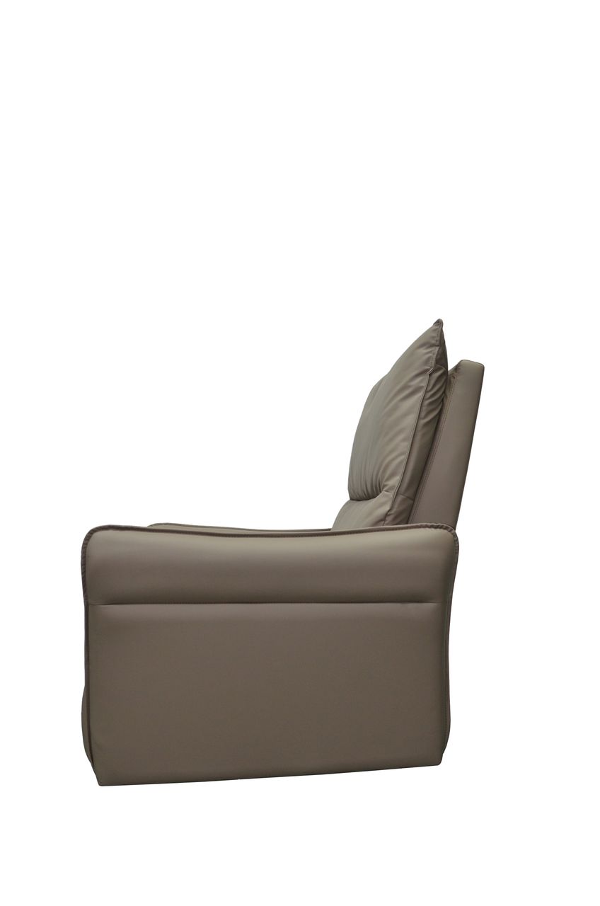 Happy Home Elektrischer Schaukel- und Massagesessel mit Heizfunktion, Beinanhebung & Airbag HWP74-BRN braun