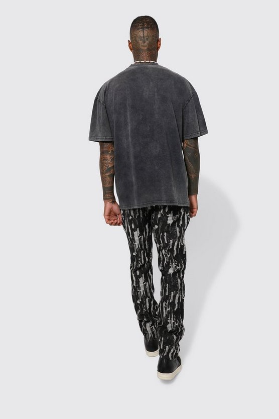 Jeans mit geradem Bein