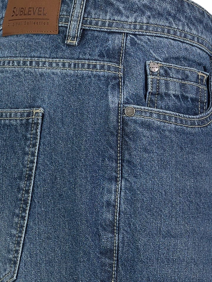 Sublevel Jeans - Comfort fit - in Blau günstig kaufen