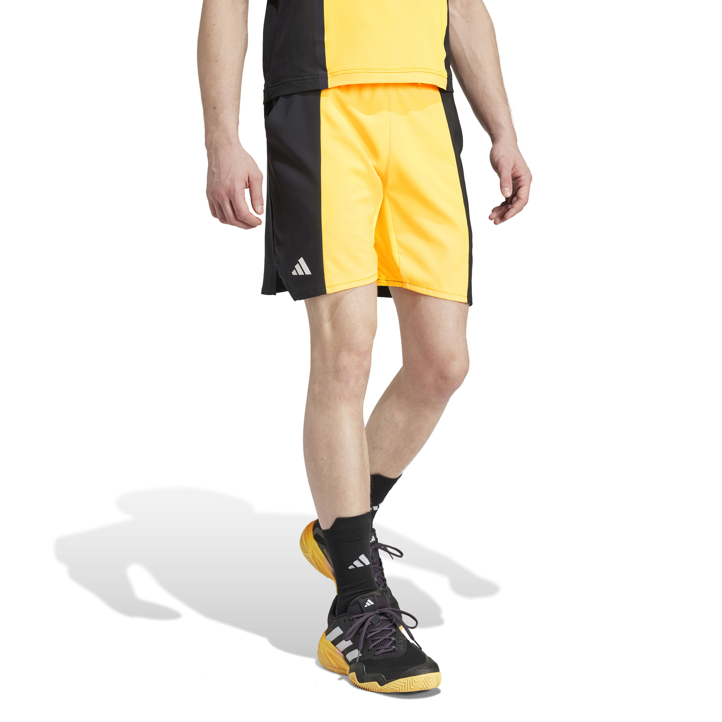 Ergo Shorts Herren - Orange, Schwarz