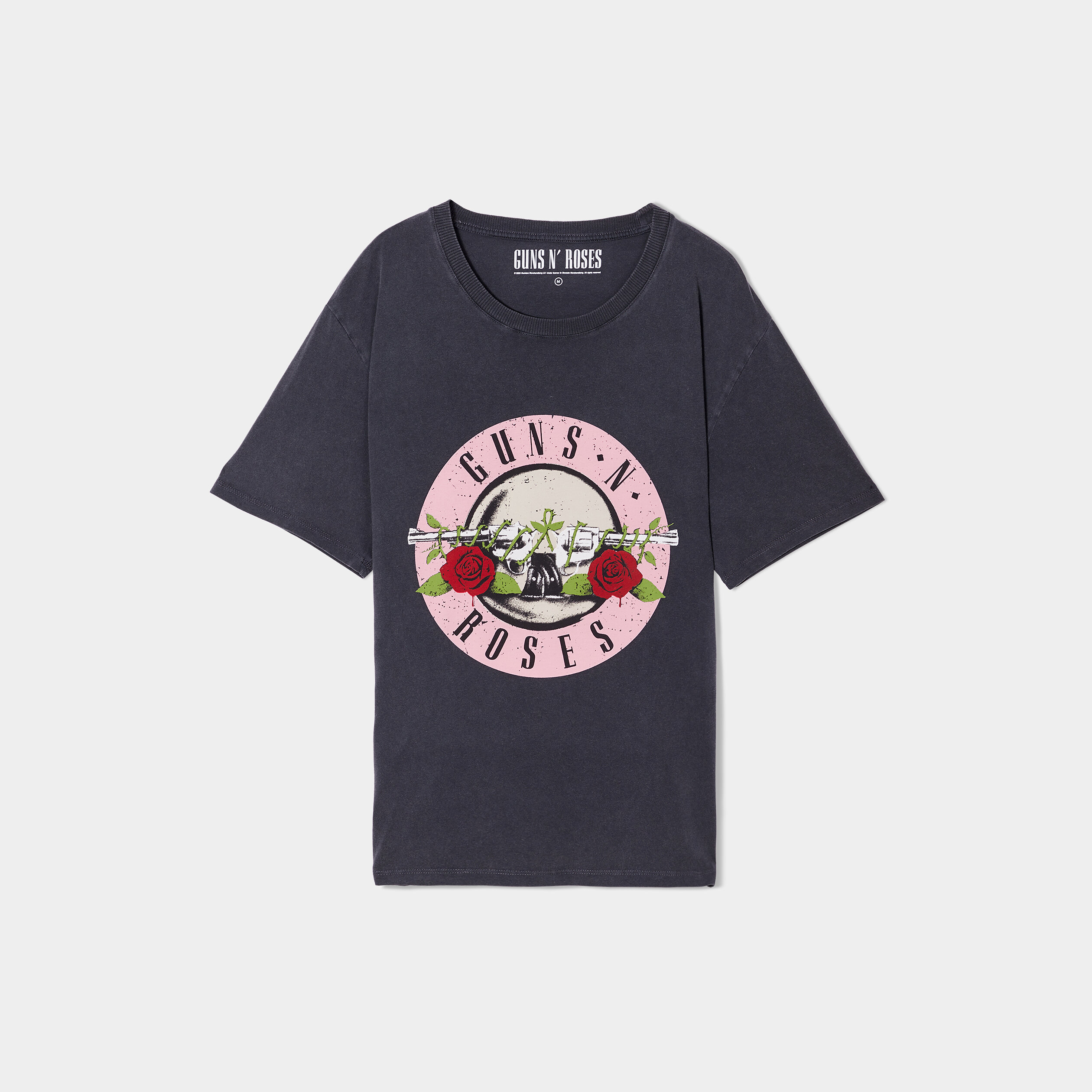 T-shirt manches courtes Guns N' Roses noir femme | La Halle