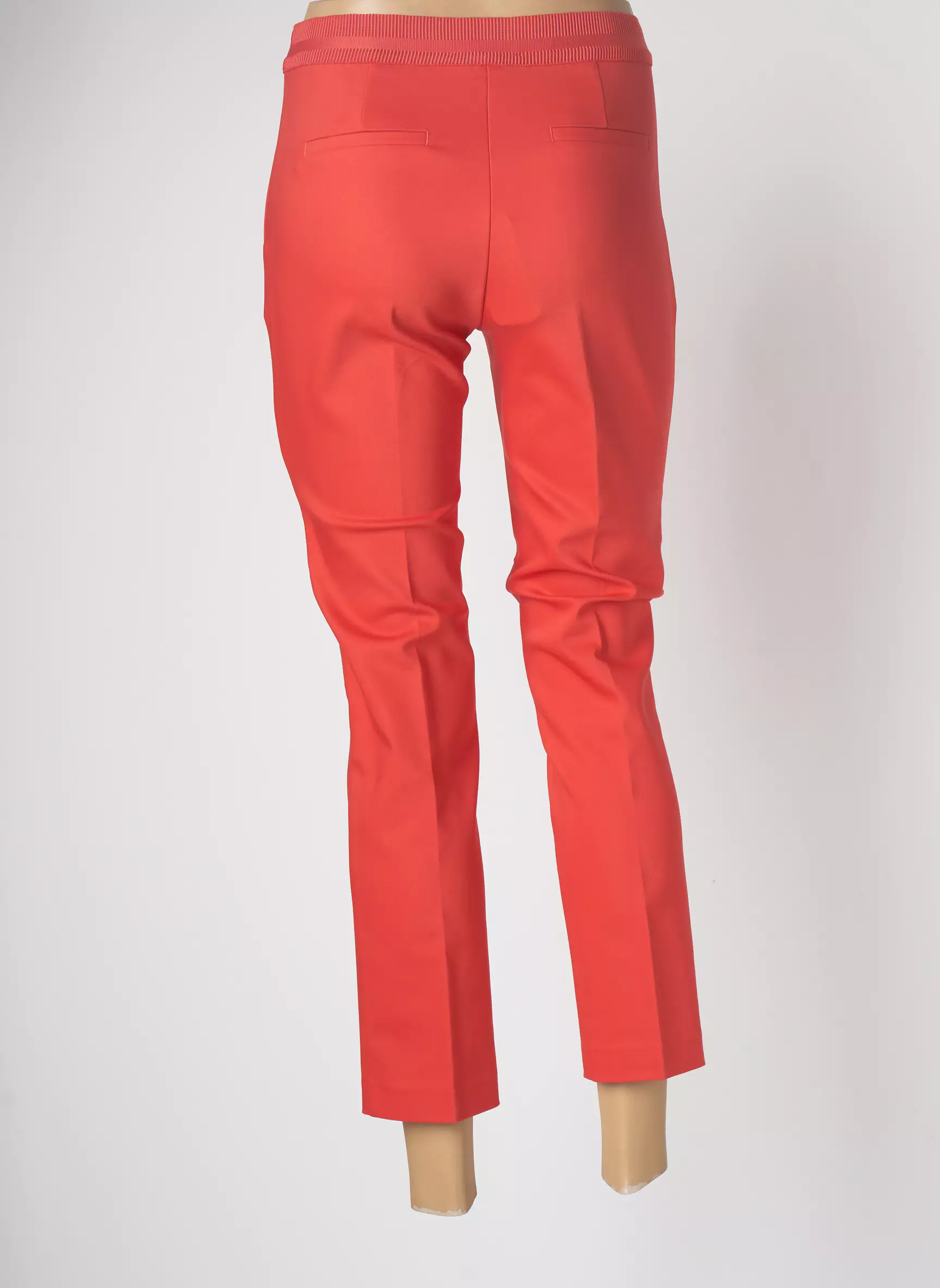 Devernois Pantalons Chino Femme couleur rouge