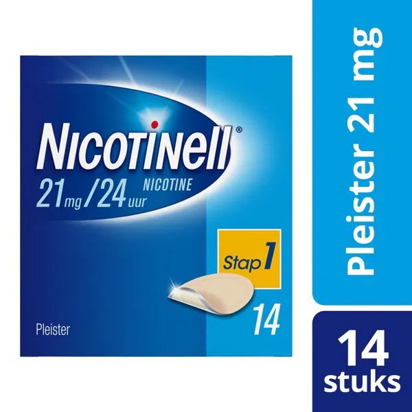 Nicotinell 21mg/24h -laastarit - 14 kpl