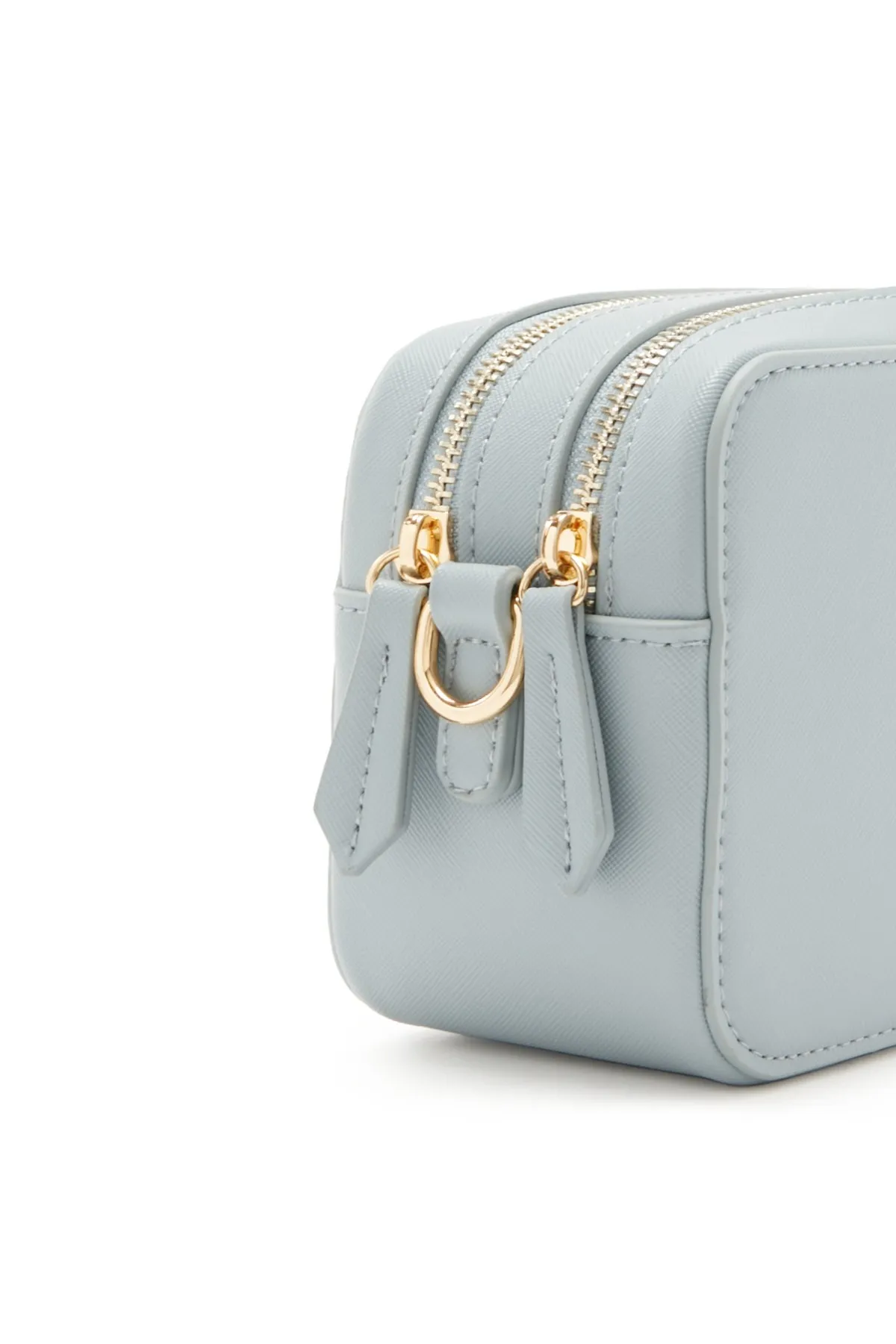 1'ASLAN  Valentino Bags Zero Damen Umhängetasche Blau Vbs7b306polvere