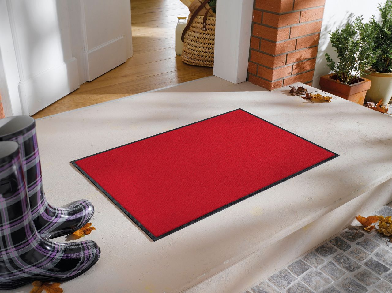 Fuma Rutschfeste Fußmatte Scarlet 90 x 60 cm