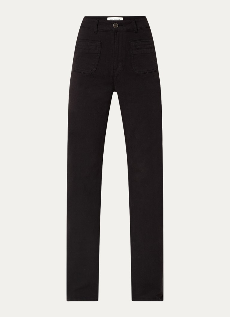 Sofie Schnoor High waist loose fit jeans with patch pockets